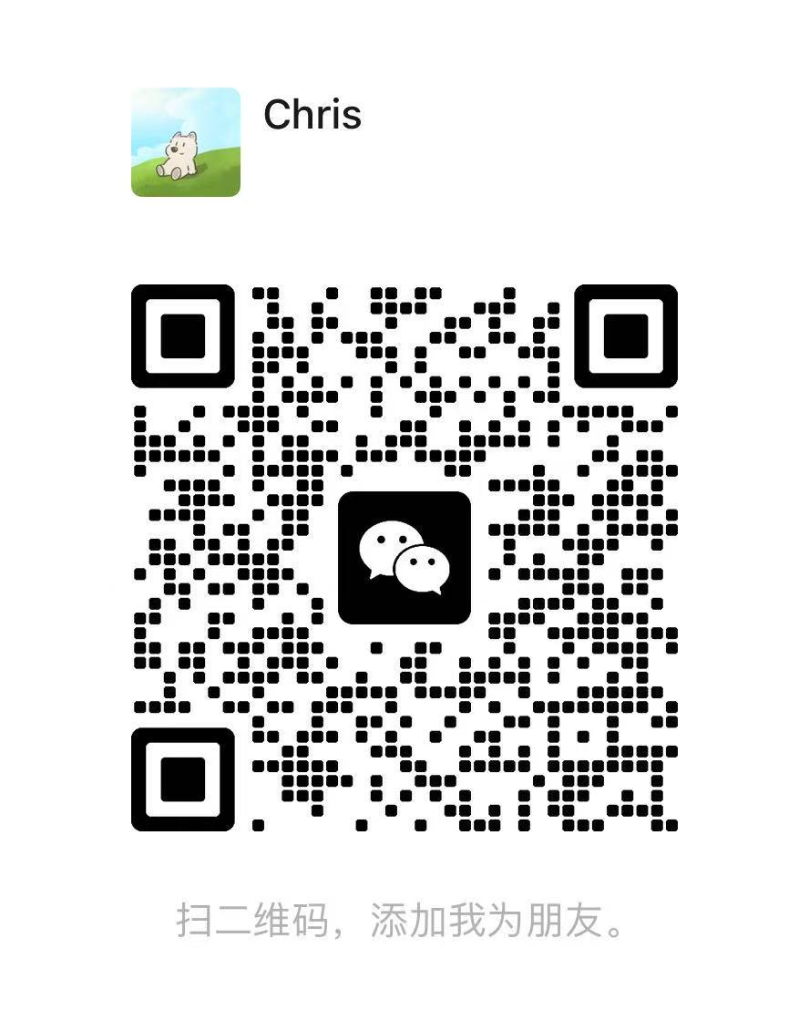Chris 的微信二维码